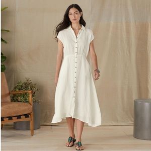 Sundance clarity linen dress